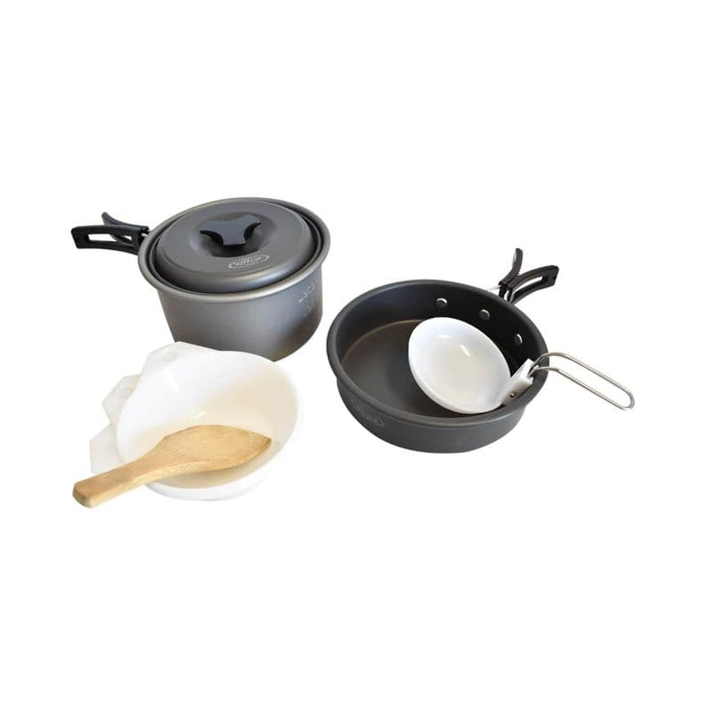 Set De Cocina Outback 3 Personas Negro