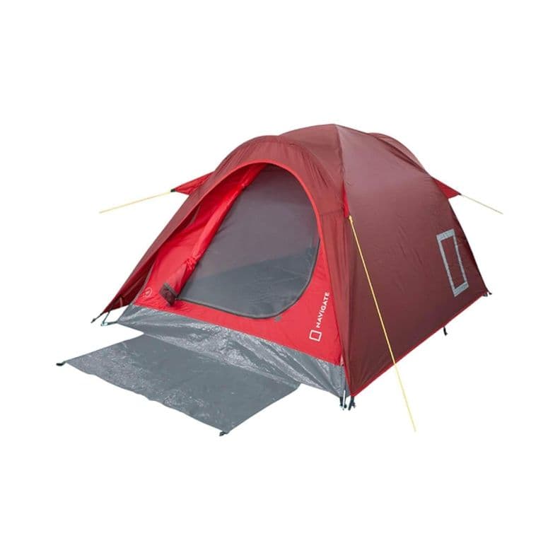 Carpa Camping 2 Personas Fresno National Geographic Rojo