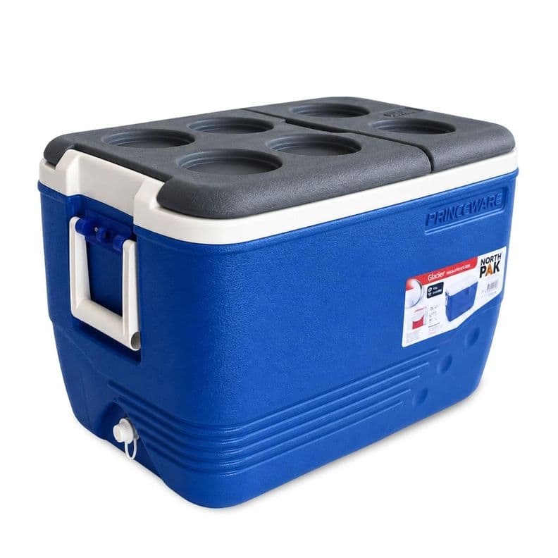 Cooler Nevera Portatil Glacier 60 litros Azul NorthPak