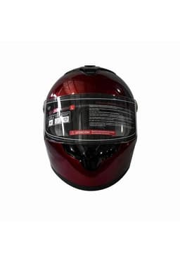 Casco Full Face Bx105 Talla M Color Burgundhy Ceritificacion ECE Bex Burdeo