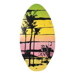 Tabla de Skimboard Madera 37" 94x51x0.8cm Gamepower Amarillo