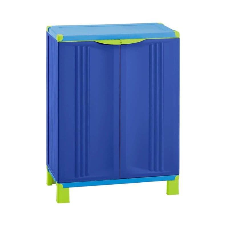 Gabinete Multiuso Plastico Azul 66.5x39x91 Starplast Rimax