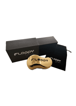 Cepillo Espanol Floppy Luxury Antifrizz Desenredante Gold Dorado