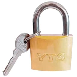 Candado A Llave 25mm Metal Maleta Casillero Equipaje Locker 00