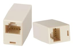 Conector Copla Adaptador Rj45 Hembra H-h Extension Cable Red