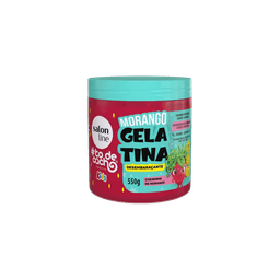 Gelatina Antifrizz Kids Morango 550gr Salon Line