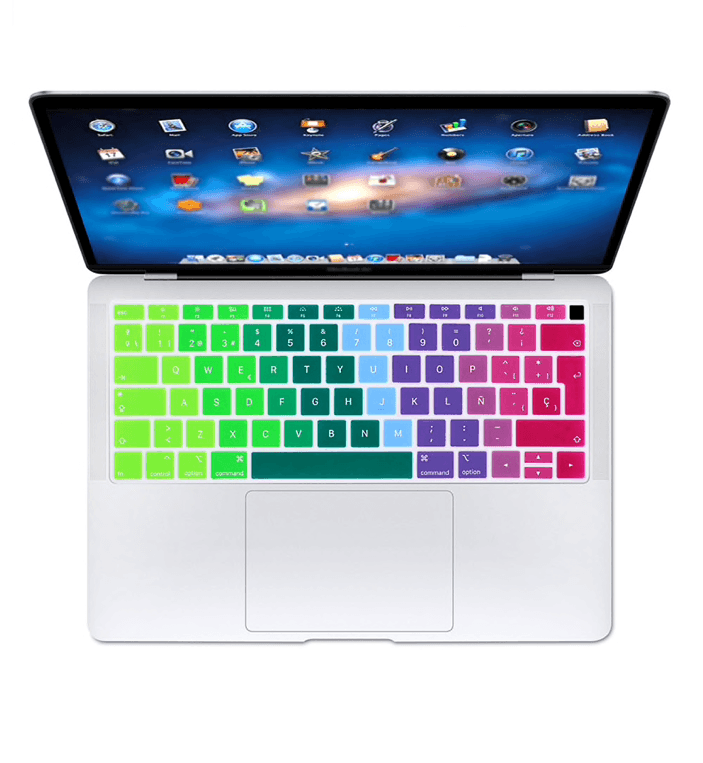 Protector Teclado compatible con MacAir A2179 A2337 Arcoiris