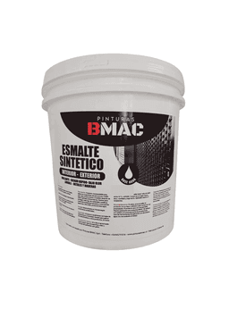 Esmalte Sintetico Blanco Brillante Tineta BMAC