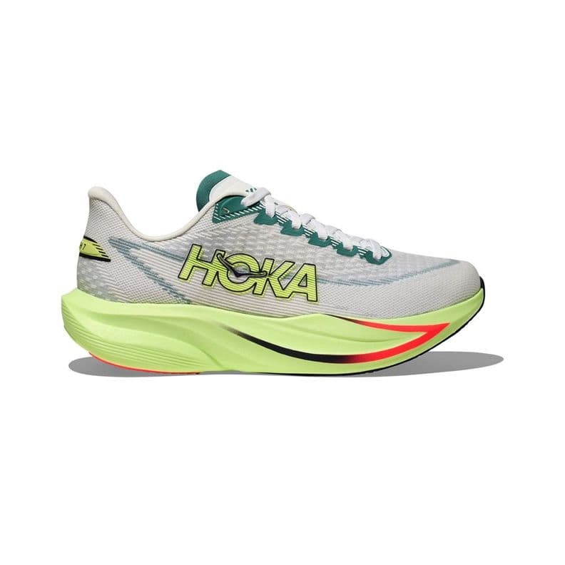 Hoka Mach 7 Hombre Frost / Neon Yuzu Blanco 45