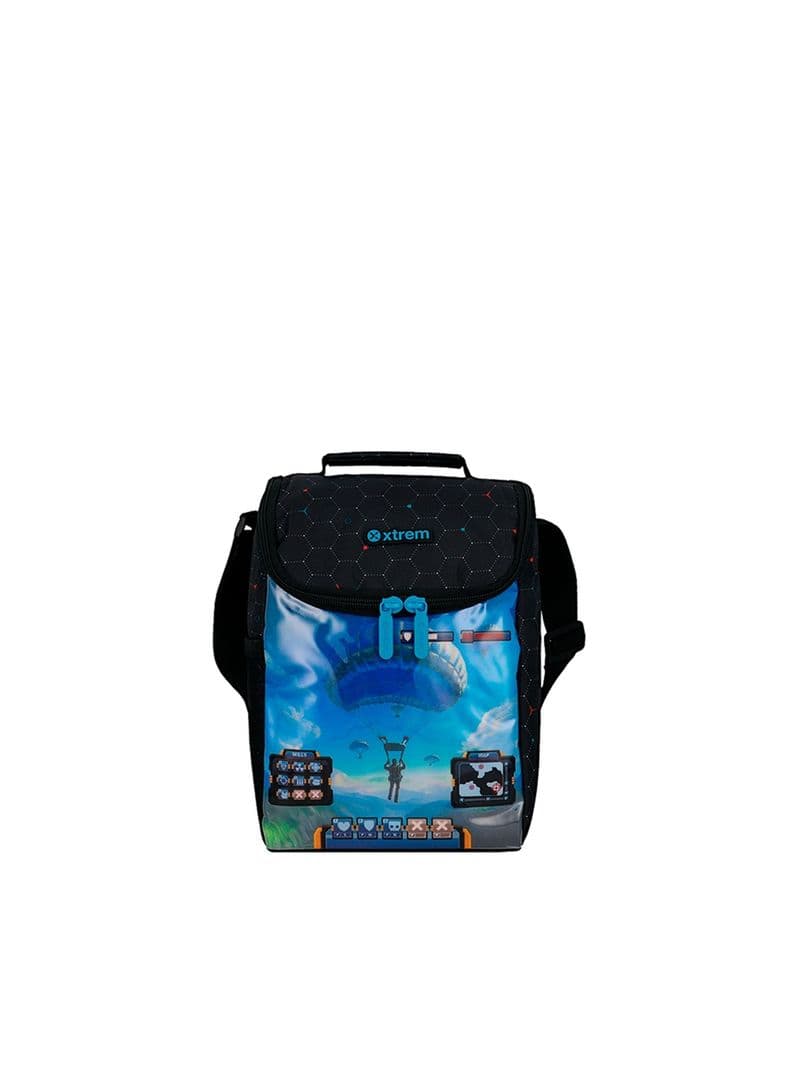 Lonchera Termica Xtrem Froster 6XT Videojuego Negro M
