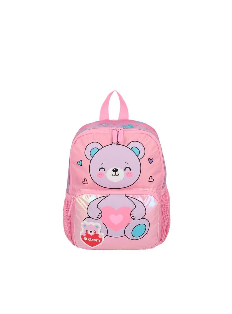 Mochila Xtrem Play-Time 6XT Oso Rosado S