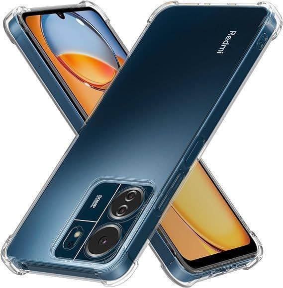Carcasa transparente antigolpes para Xioami Poco C65 / Redmi 13C 4G