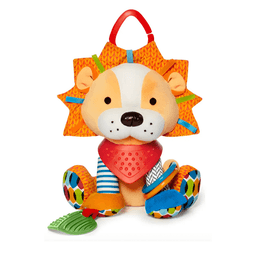 Sonajero Sensorial Para Bebe - Movil De Peluche Para Coche o Cuna Amarillo 6-9 meses