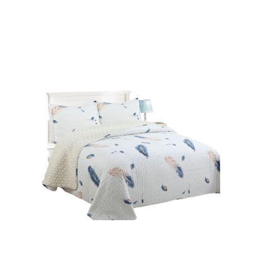 Cubrecama Quilt Sherpa 1.5 Plazas - Iowa M958