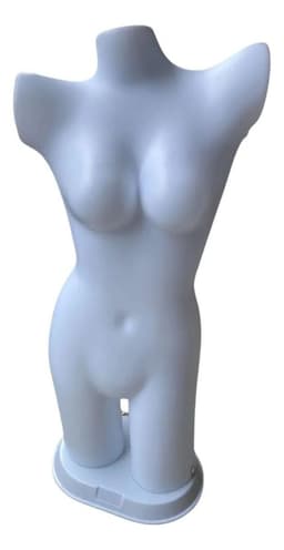 Torso Exhibidor Blanco Femenino