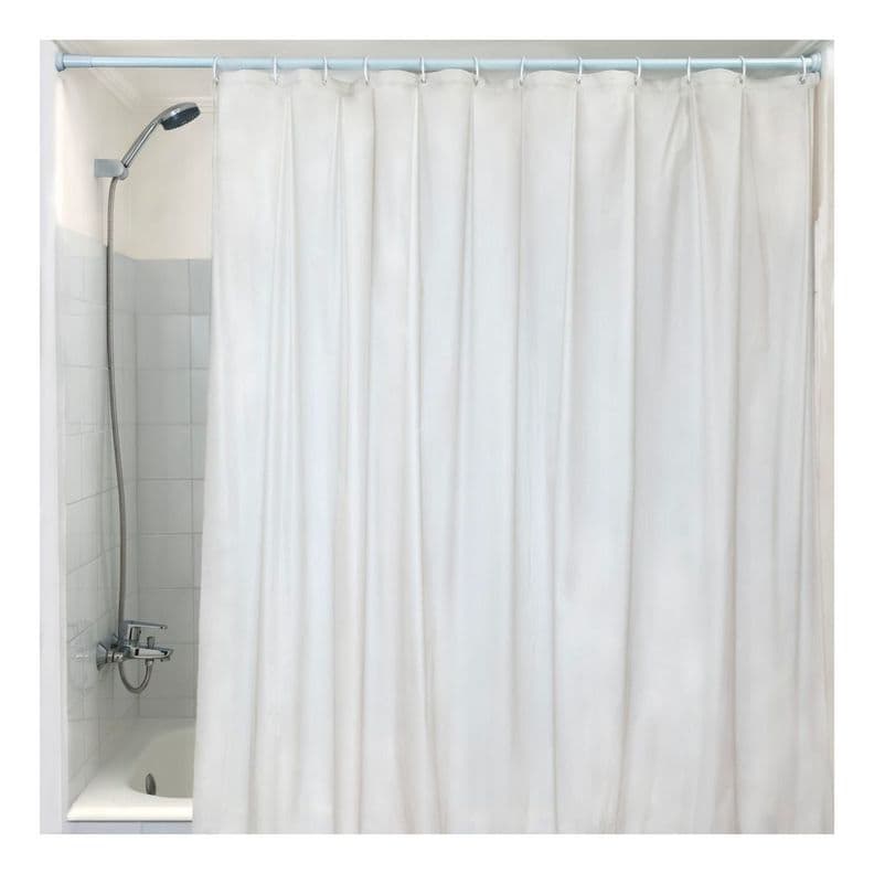 Forro Para Cortina De Bano Pvc 180 X 180 Cm Transparente