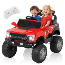 Auto Electrico Ninos Ni as 12v7ah Control Remoto Todoterreno Rojo