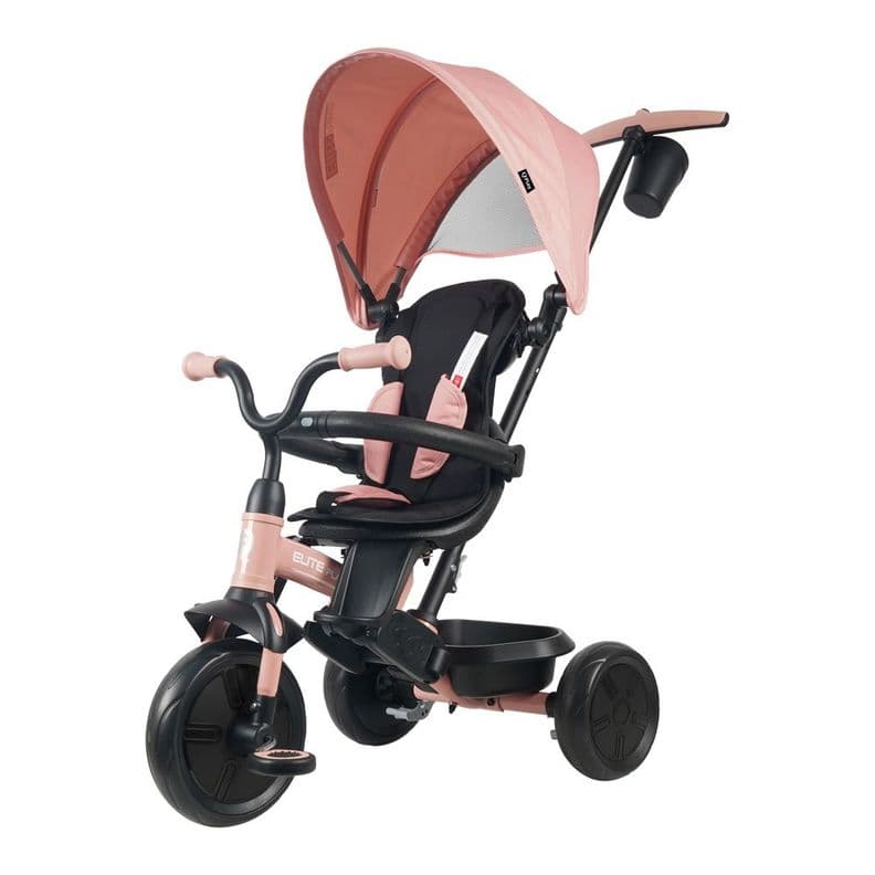 Triciclo Elite Platinum Rosado Qplay