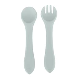 Set Cuchara Y Tenedor Azul Infanti