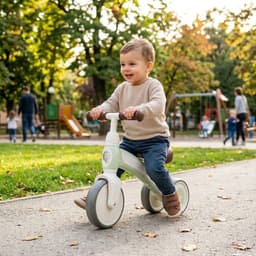Balance Bike Sweetie Menta Qplay Verde
