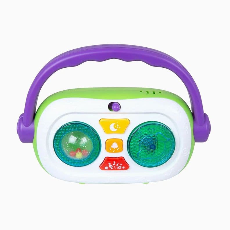 Juguete Interactivo Radio de Sonido Little Groover Playgro Blanco