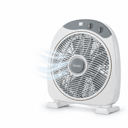 Ventilador Mesa Piso Silencioso Kendal Box Kf-12b3 Timer 120 Min