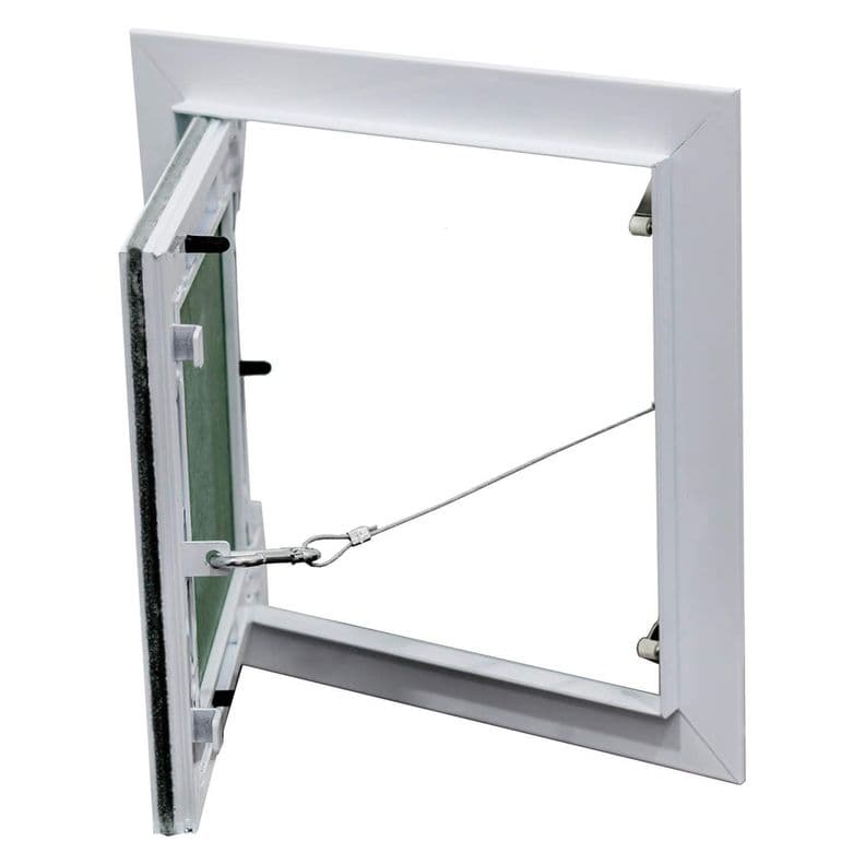 Tapa de Inspeccion con Banda Anti-polvo 800x800 Blanco 12,5 mm