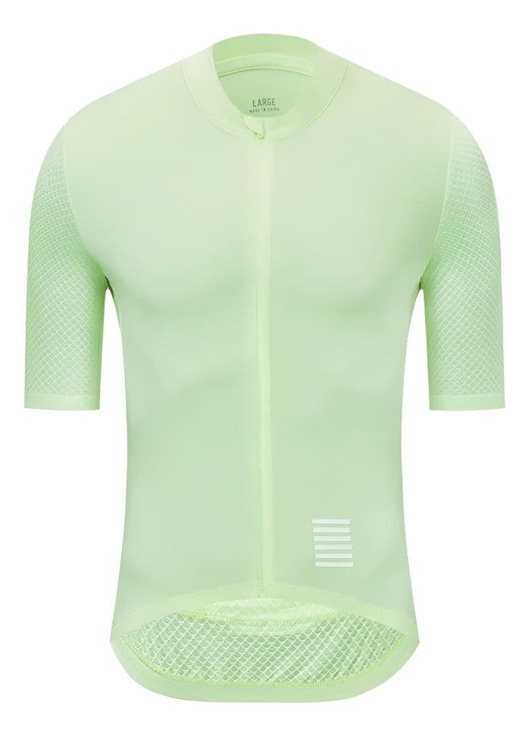 Tricota Con 4 Bolsillos Ykywbike, Mtb Ruta Malliot Polera Verde Claro XL