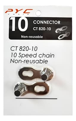 Eslabon Rapido Pyc Missing Link 10v Cadenas Shimano Sram Plateado