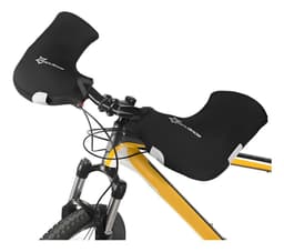Cubrepuno Manoplas Manillar De Moto Y Bicicleta Neopreno Negro Talla Unica