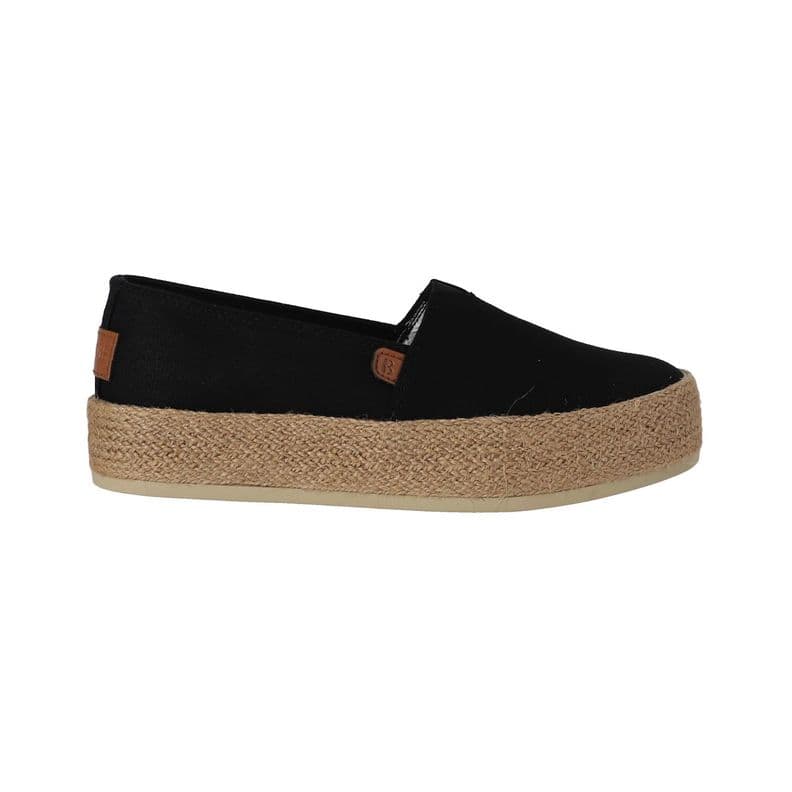 Alpargatas Mujer Sandy Mid Negro Bamers 39