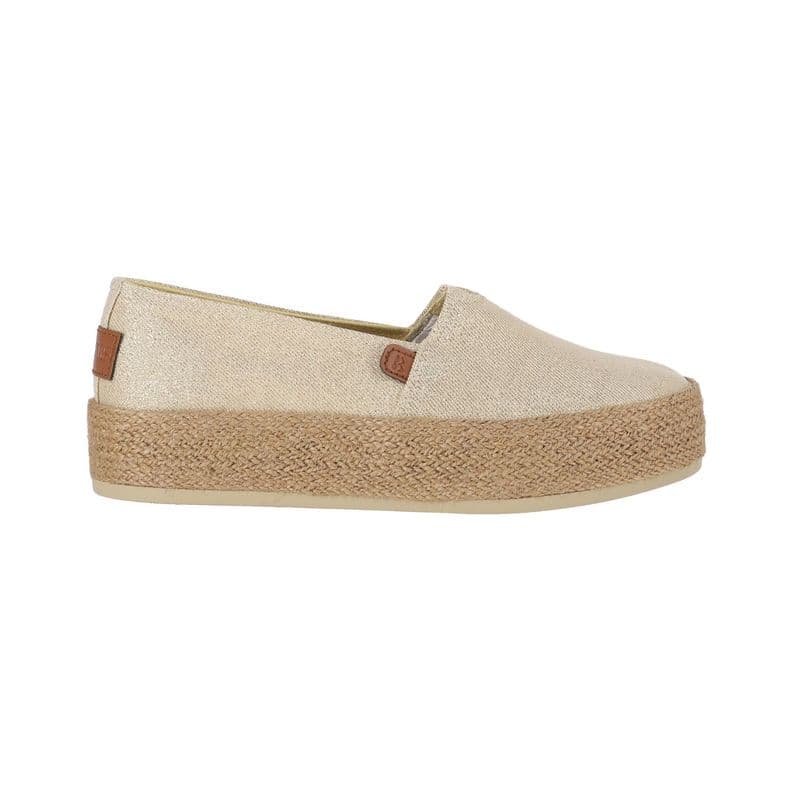 Alpargatas Mujer Sandy Mid Dorado Bamers 40