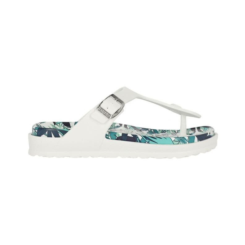 Sandalia Bamers New Capri Vegan Mujer Blanco 35