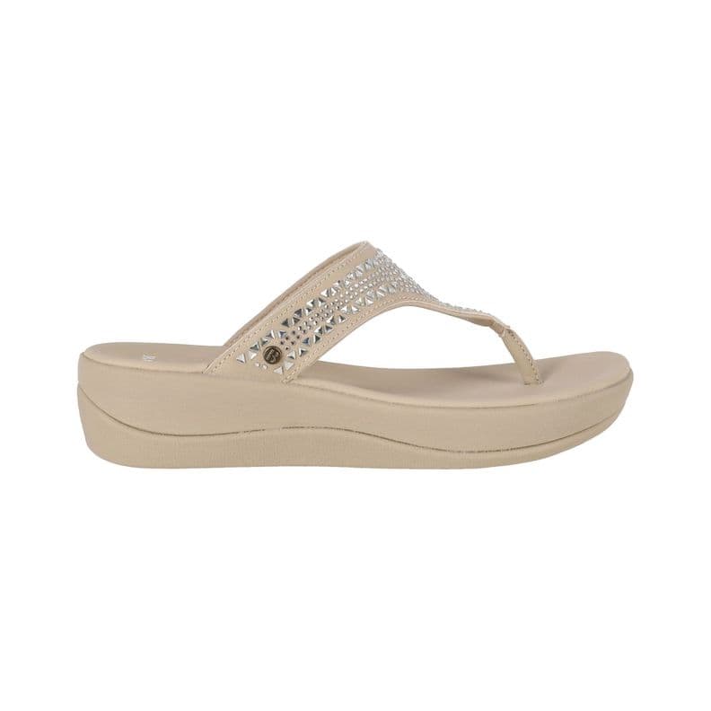 Sandalias Mujer Cruz Bamers Beige 36