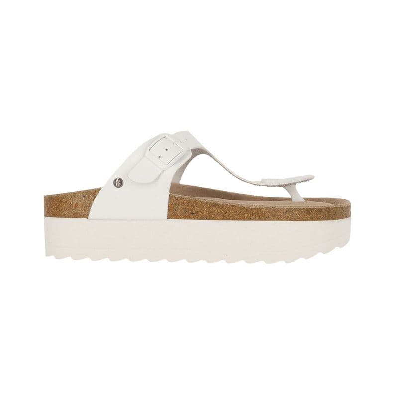 Sandalia Bamers Kend Capri High Mujer Blanco 36