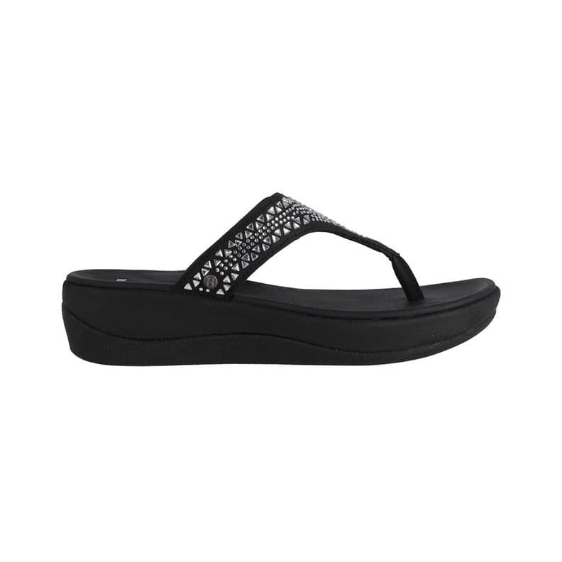 Hawaianas Plataforma Mujer Bamers Cruz Negro 39