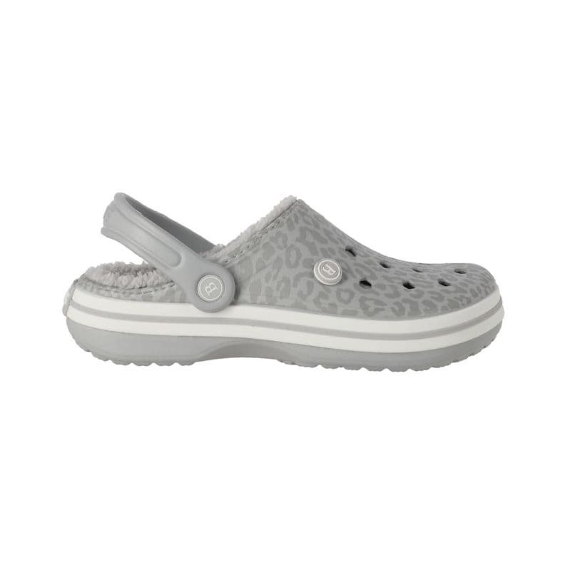 Zuecos Mujer Chiporro Line Light Print Bamers Gris 35