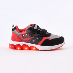 Zapatilla Luces Nino Spiderman Marvel Rojo 25