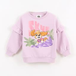 Poleron Cerrado Nina Paw Patrol Skye Lila 6