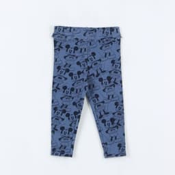 Calza Nina Full Print Minnie Mouse Azul Disney 3