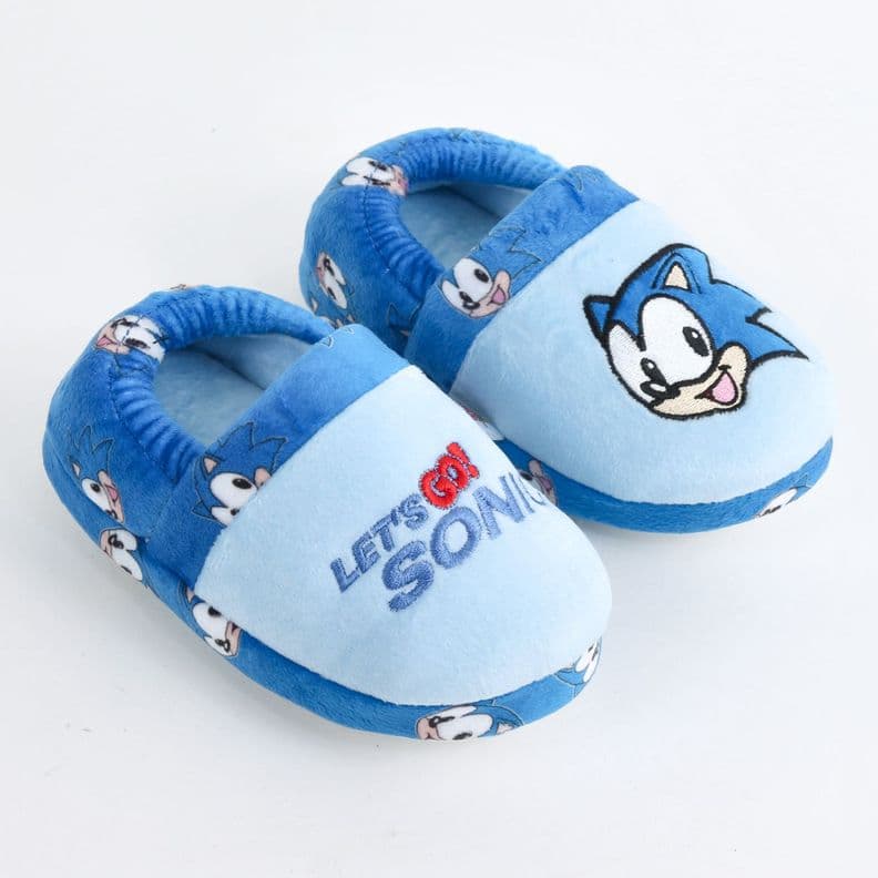 Pantufla Nino Sonic Lets Go Celeste 29-30