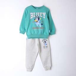 Conjunto Buzo Nino Bluey Sports Club Verde 8