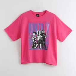 Polera Manga Corta Nina Huntr/x Rosado Kpop Demon Hunters 10