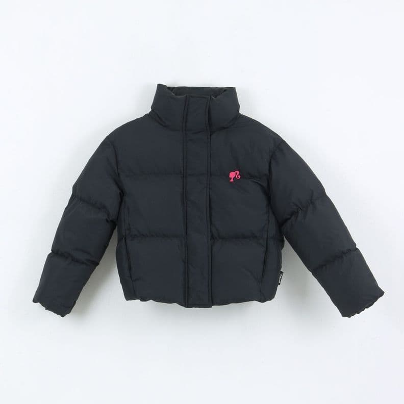 Parka Nina Logo Negro Barbie 4