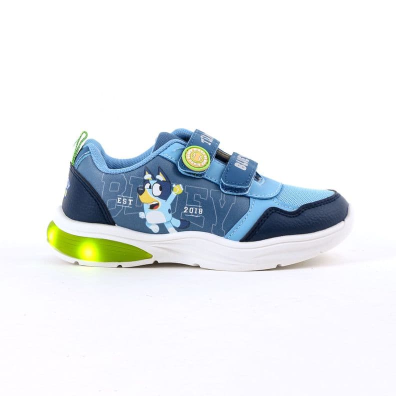 Zapatilla Luces Nino Bluey Est 2018 Azul 22