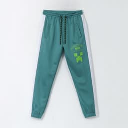 Pantalon de Buzo Nino Deportivo Verde Minecraft 14