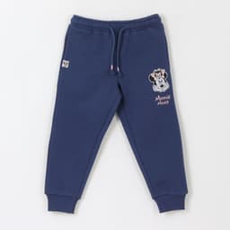 Pantalon de Buzo Nina Logo Minnie Azul Marino Disney 8