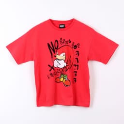Polera Manga Corta Nino Knuckles Sonic Rojo 14