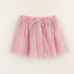 Falda Nina Rosado Tull Unicornio 2