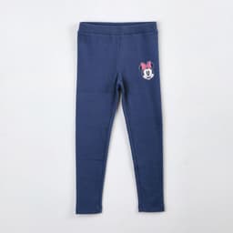 Calza Nina Minnie Disney Rib Azul 10